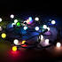 U.S. Divers Lichterkette Mini EDM-Kugeln - Partystimmung - mehrfarbig - 20 LED-Glühbirnen - 2,3 m - 71312