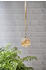 Star Trading Glaskugel Glow , 15 warmwhite LED, ca. 10x11 cm,