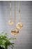 Star Trading Glaskugel Glow , 15 warmwhite LED, ca. 10x11 cm,