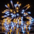 Voltronic 400 LED warm/kalt Lichterketten Eisregen Fernbedienung Weihnachten