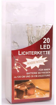 Buri 24x Lichterkette Micro LED Außenbeleuchtung Innenlampen Dekoration Garten Party