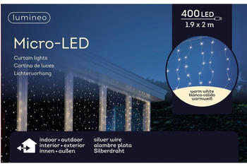 Kaemingk LED Lichtervorhang 400 LED 190 x 200 cm