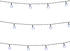 Grundig Solar Power Light String - 9 M - 50 Lichter Lichterkette mit Solarpanel - Warmweißes Licht - 8 Modi - Schwarz
