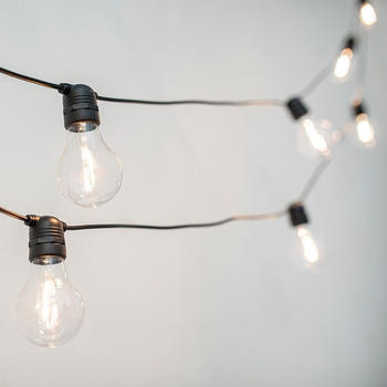 Newgarden Allegra Solar LED Lichterkette 8m schwarz