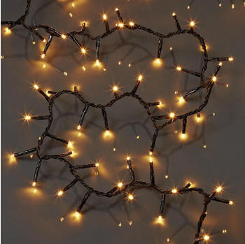 Hellum Lichterkette Deko 448 LED Warmweiß App gesteuert 8 Funktionen Außen Outdoor
