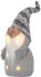 Star Trading LED Weihnachtsfigur Joylight Wichtel Grau und Weiß warmweiß H40cm (7391482044501)