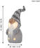 Star Trading LED Weihnachtsfigur Joylight Wichtel Grau und Weiß warmweiß H40cm (7391482044501)
