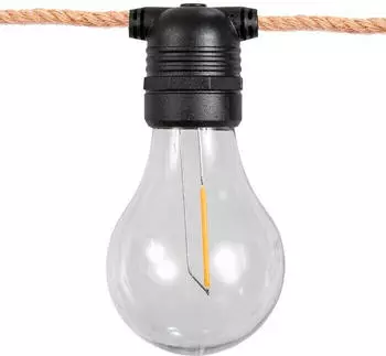 Newgarden Allegra LED-Lichterkette mit Jutekabel