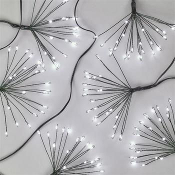EMOS LED-Lichterkette Lichtcluster, nano, 8 m, innen, kaltweiß, Timer (D3AC10)