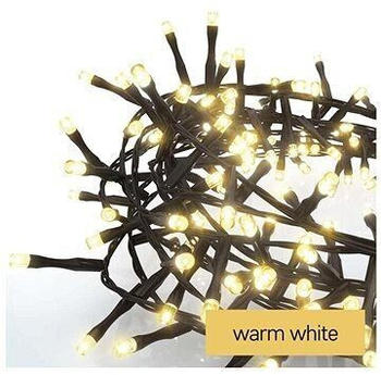EMOS LED-Weihnachtslichterkette Igel, 8 m, innen und außen, warmweiß, Timer (D4BW02)