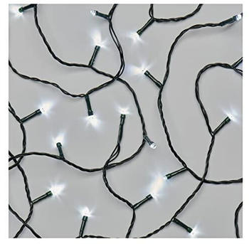 EMOS LED-Weihnachtslichterkette, 18 m, innen und außen, kaltweiß, Timer (D4AC04)