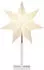 Star Trading Standstern Tischstern Karo, Höhe 55 cm
