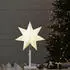 Star Trading Standstern Tischstern Karo, Höhe 55 cm