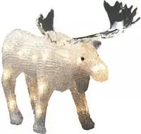 Konstsmide 6225-103, Konstsmide 6225-103 Acryl-Figur Elch Warmwei&szlig; LED Warmwei&szlig;