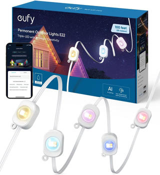 Eufy Festinstallierte Outdoor-Lichterkette E22 (T8L02321)