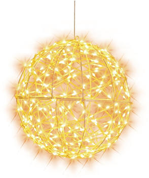 Trend Line TrendLine LED Kugel Metall Ø 30 cm warmweiß Außen mit Timer - [GLO660143779]