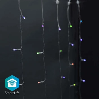 Nedis LICHTERKETTE SMART WI-FI 3M (WIFILXC01C180 BUNT)