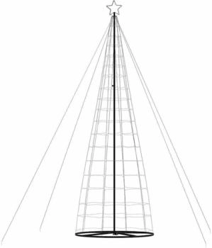 vidaXL Lichtdekoration Kegelform 1534 LEDs Blau