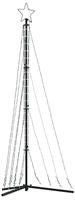 vidaXL LED Weihnachtsbaum 339 LEDs Kaltwei&szlig; 187 cm