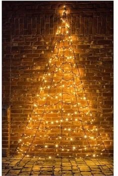 FHS LED-Tannenbaum Galaxy Halbrund 400 Cm 320 Warmweiße LEDzur Wandbefestigung G