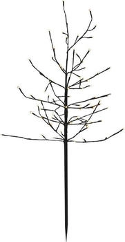 Sirius LED Baum Noah 80 LED warmweiß 110cm braun außen
