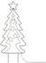 ECD Germany LED Weihnachtsbaum Tanne Warmweiß 87cm 90 LEDs 6 Std Timer Batteriebetrieben