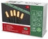 Konstsmide Micro LED Lichterkette slim frosted Innen 50 bernsteinfarbene Dioden
