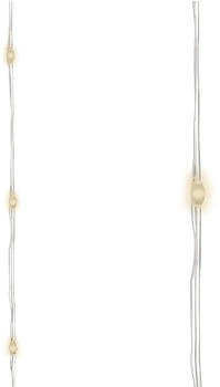 Kaemingk LED Lichterkette Warmweiß 120er Mikro für Innen/Außen