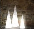 8 seasons Shining Tree 3D LED Weihnachtsbaum rund (100 cm, weiß) E27 Fassung inkl. Leuchtmittel in warmweiß