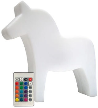 8 seasons Shining Horse RGB LED Dekoleuchteweiß weiß