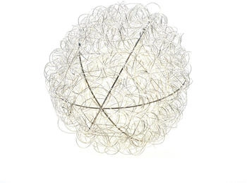 Konstsmide 3515-303 LED-Silhouette Kugel EEK F (A - G) Warmweiß LED Silber