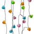 Marelida LED Lichterkette Mini Pilze 20 Gartenstecker Gartendeko 8 Funkt. Timer bunt