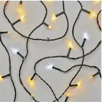 EMOS Connect System 10m Weihnachtslichterkette 50 LEDs Warmwei&szlig;/50 LEDs Kaltwei&szlig;