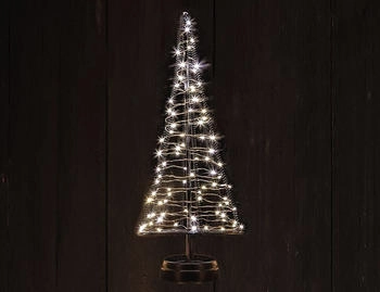 Fairybell Christmas United LED Weihnachtsbaum 85 LED 42cm Metall