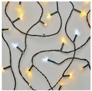 EMOS LED-Lichterkette warmweiß + kaltweiß 18m lange 180 LEDs 6 h Timmer