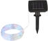 Globo Solar-Lichterkette Kunststoff Schwarz, 50Xled Solar-Lichterkette...