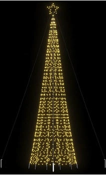 vidaXL Lichtdekoration Außenbeleuchtung Weihnachtsbeleuchtung Mit Erdspießen 1534 LEDs