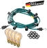 SATISFIRE Illu-/Partylichterkette 10m für Biergarten Terrasse Außen 10 LED Filamentlampen
