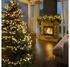 Marelida LED Lichterkette Berry 500 Mini Kugeln 8 Funkt. L: 11m Deko Girlande - weiß Kunststoff