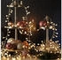 Marelida LED Lichterkette Berry 500 Mini Kugeln 8 Funkt. L: 11m Deko Girlande - weiß Kunststoff