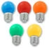 SATISFIRE Illu- Party Lichterkette Außenlichterkette 20m grün 20 bunte LED Kugellampen - grün