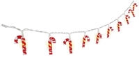 Goobay 58117, Goobay 58117 10er LED Lichterkette "Zuckerstange" - Timer Funktion...