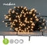 Nedis Lichterkette 192 LED´s Batteriebetrieben Warmweiß Außen