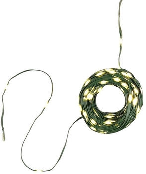 Gartenpirat Weihnachtsbaum Lichterkette warmweiß Mit Timer und energieeffizient LED-Lichterkette außen/innen