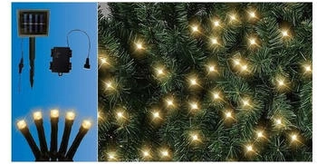 Trend Line Led Lichterkette Solar Außen 19,3 m warmweiß Timerfunktion Innen/Außen
