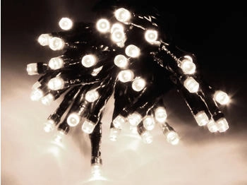 EDM Guirnalda fija 320 Leds Blanco Frio 220V 27m IP44, Black, One Size - EDM