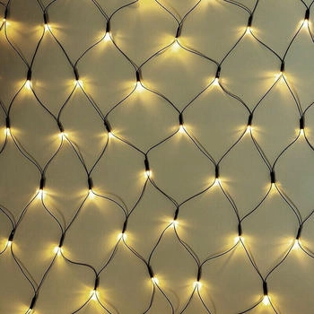 Mojawo 240er Led-Lichternetz Lichtfarbe weiß Kabel Grün-MLK016IG-Linder