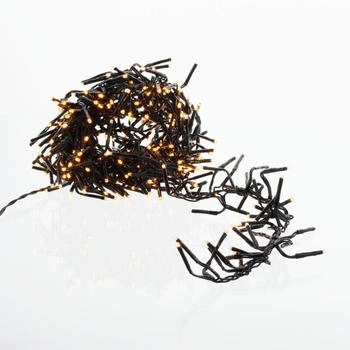 Dekoleidenschaft Büschel-Lichterkette, 384 Led-Lichter Kerze Schein Leuchte Lampe brennen FF-221748