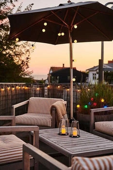 Sirius LED-Solarlichterkette Lucas Start-Set, klar