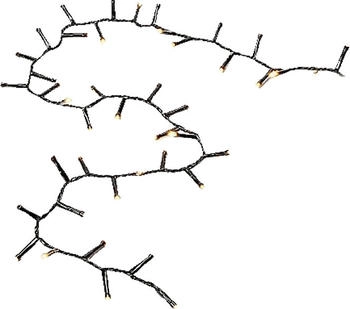 Konstsmide LED Lichterkette Weihnachtsbeleuchtung, Mehrfarbig, Bernstein [EEK: E]
